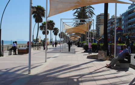 Estepona strandpromenad
