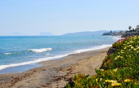 Strand vid Bahia de Estepona