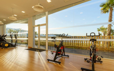 Gym i bostadsområdet