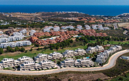 Bostadsområdet vid Finca Cortesin Golf