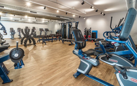 Gym i bostadsområdet